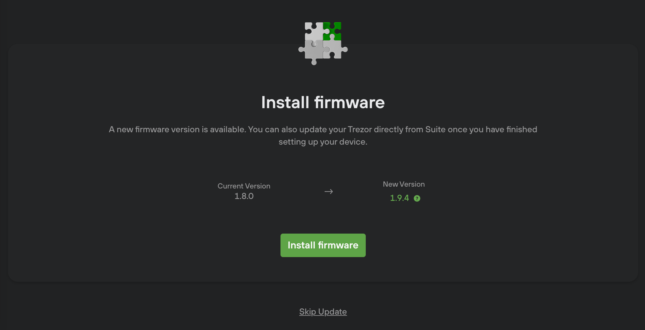 firmware update