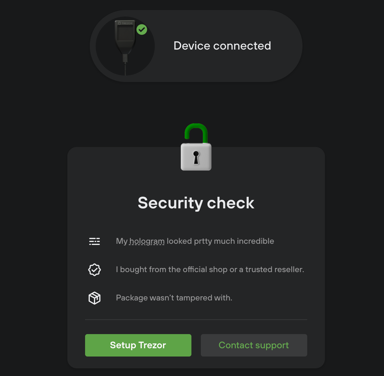 security check