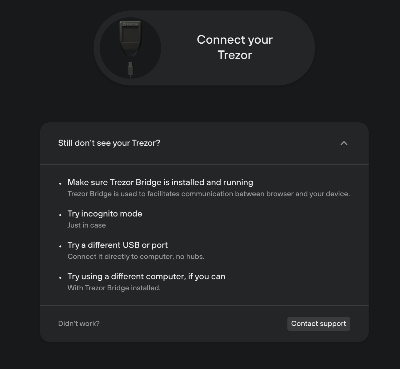 waiting for device